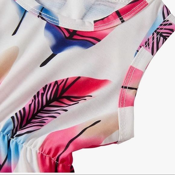 UNICOMIDEA Baby Girl Onesie Romper Sleeveless - Picture 9 of 9